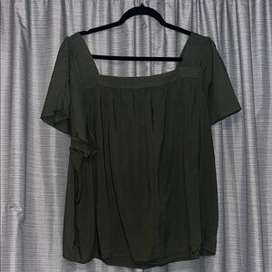 Torrid Dark Green Blouse